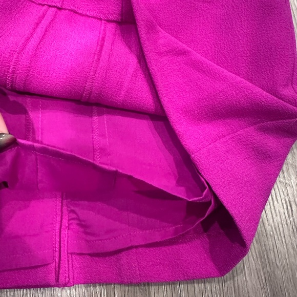 Nanette Lepore Fuchsia Pink 3/4 Sleeve Sheath Dress with Cut Out Bows Women’s 12 - Picture 7 of 7